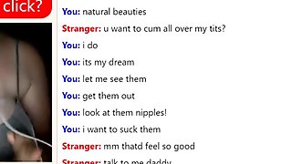 Sexy Nicole From NYC Gets Her Big Tits Out On Omegle